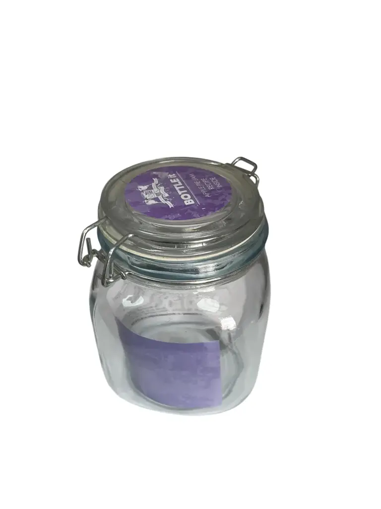 Storage Jar With Clip Lid
