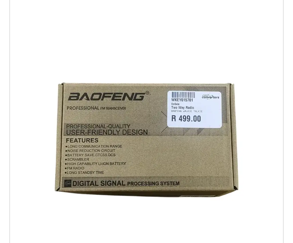 Baofeng Uv-5R Dual-Band Two-Way Radio / Walkie Talkie: - View 2