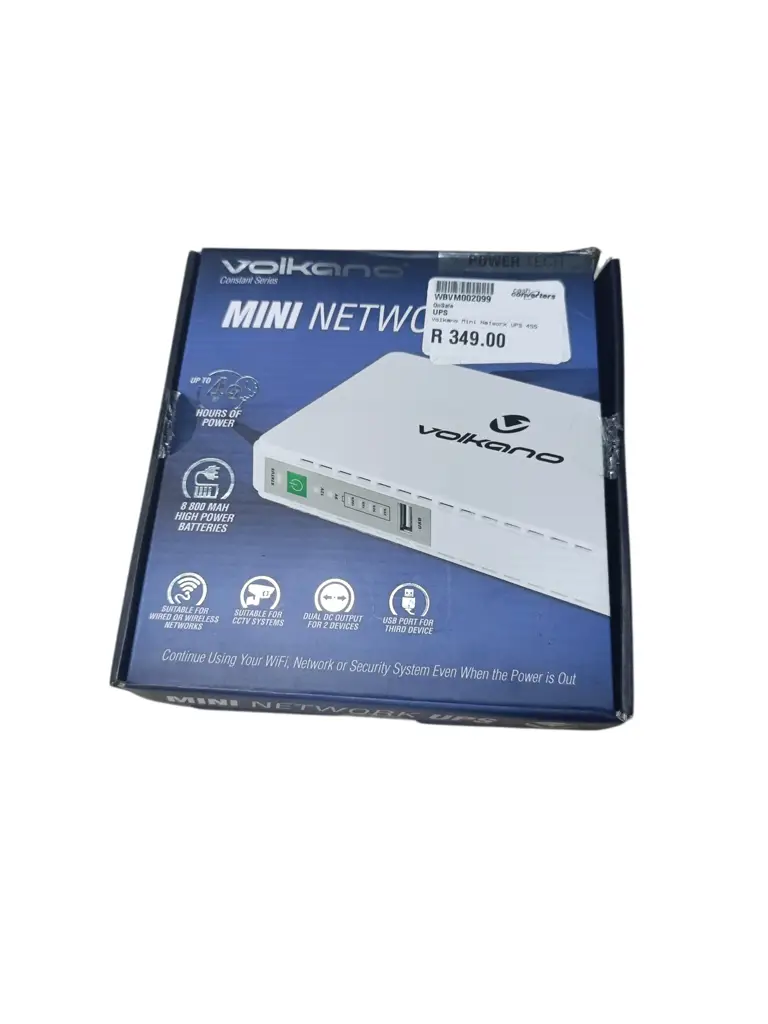 Volkano Mini Network Ups 455-Cable