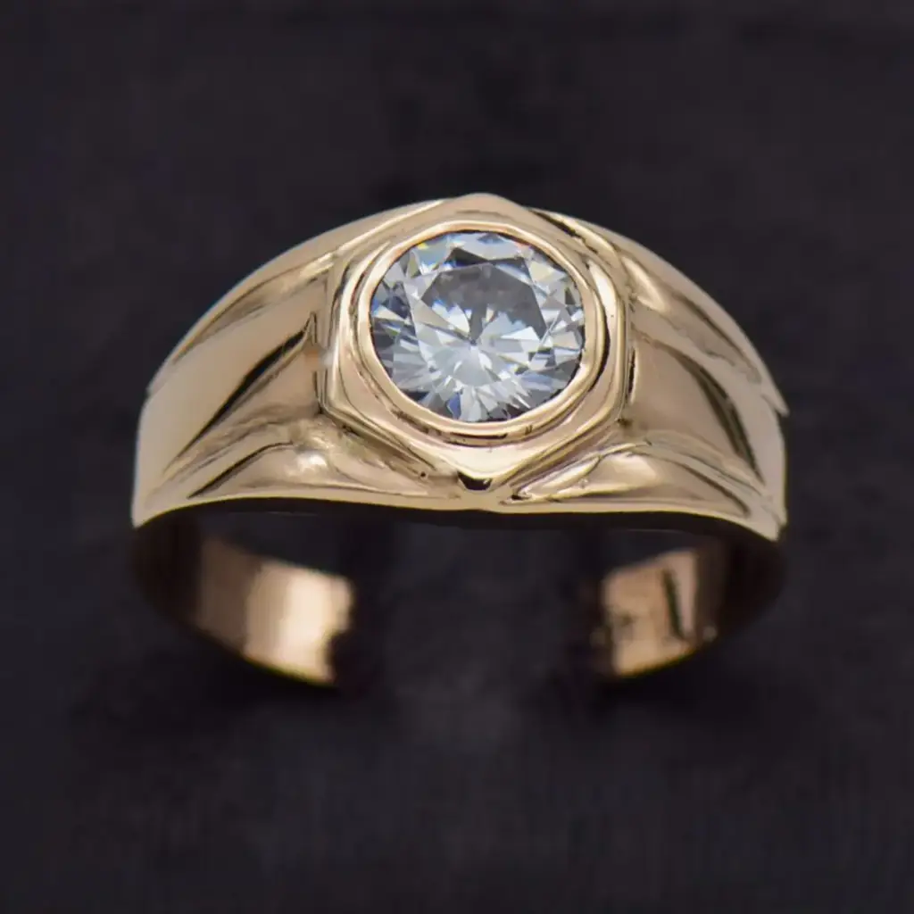 9ct Yellow Gold Men's Ring