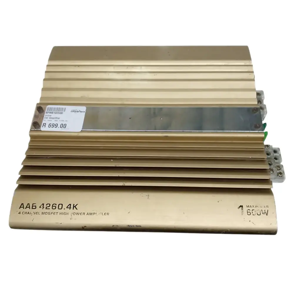 4 Channel Mosfet High Power Amplifier
