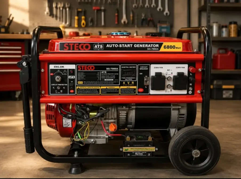 Steco Auto Start Generator Sg-7900A 6800W