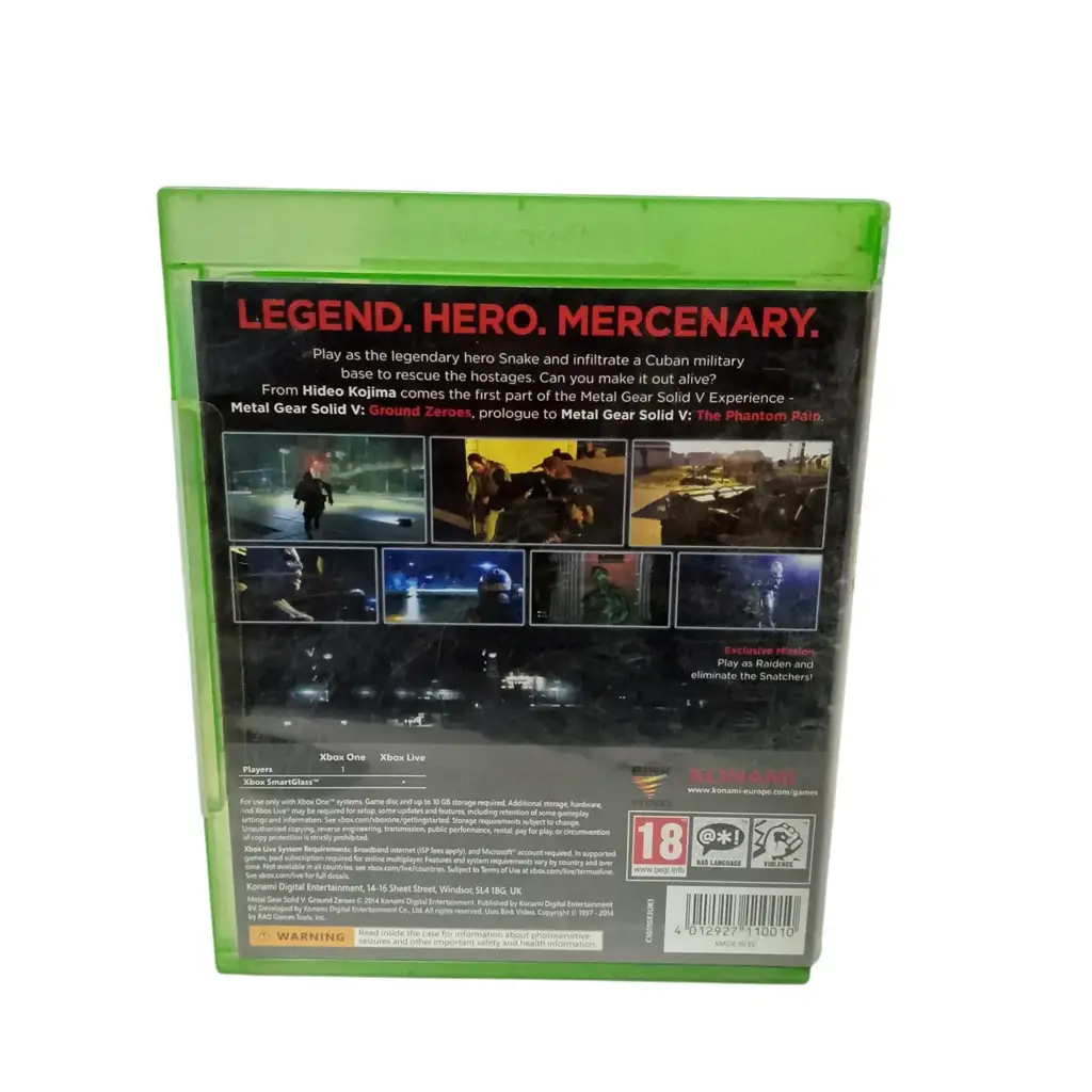 Xbox One Metal Gear Solid V - View 3