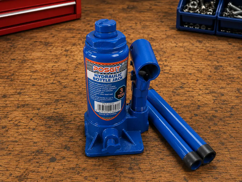 Posgit 3 Ton Hydraulic Bottle Jack