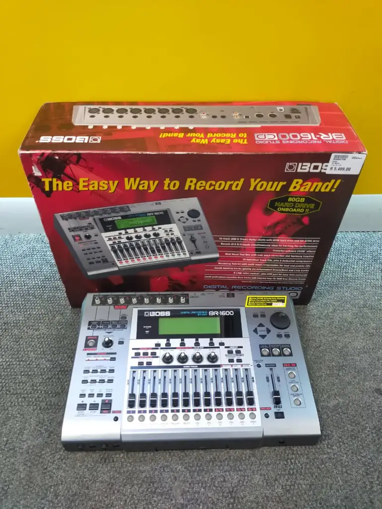 Used Boss Br-1600 Digital Recording Studio Br 1600 Cd