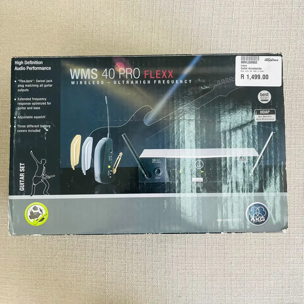 Akg Wireless Guiter System | Wms 40 Pro Flexx