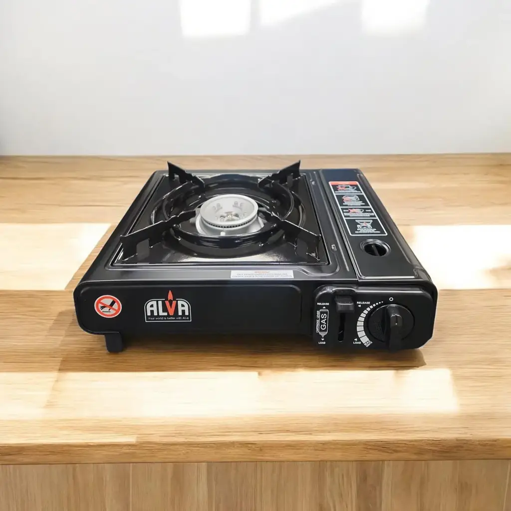 Alva Single Burner Butane Canister Stove + Carry Case Ccr101 - View 2