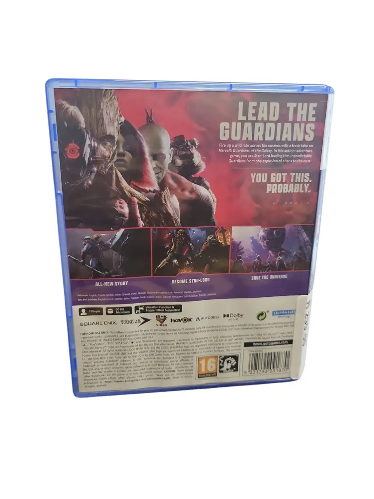 Guardians Of The Galaxy Ps5 Game Disc - View 3