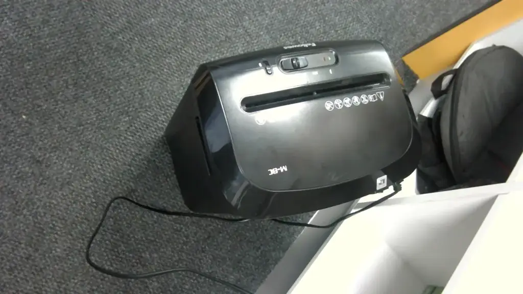 Fellowes Powershred M-8C Cross-Cut Shredder - View 2