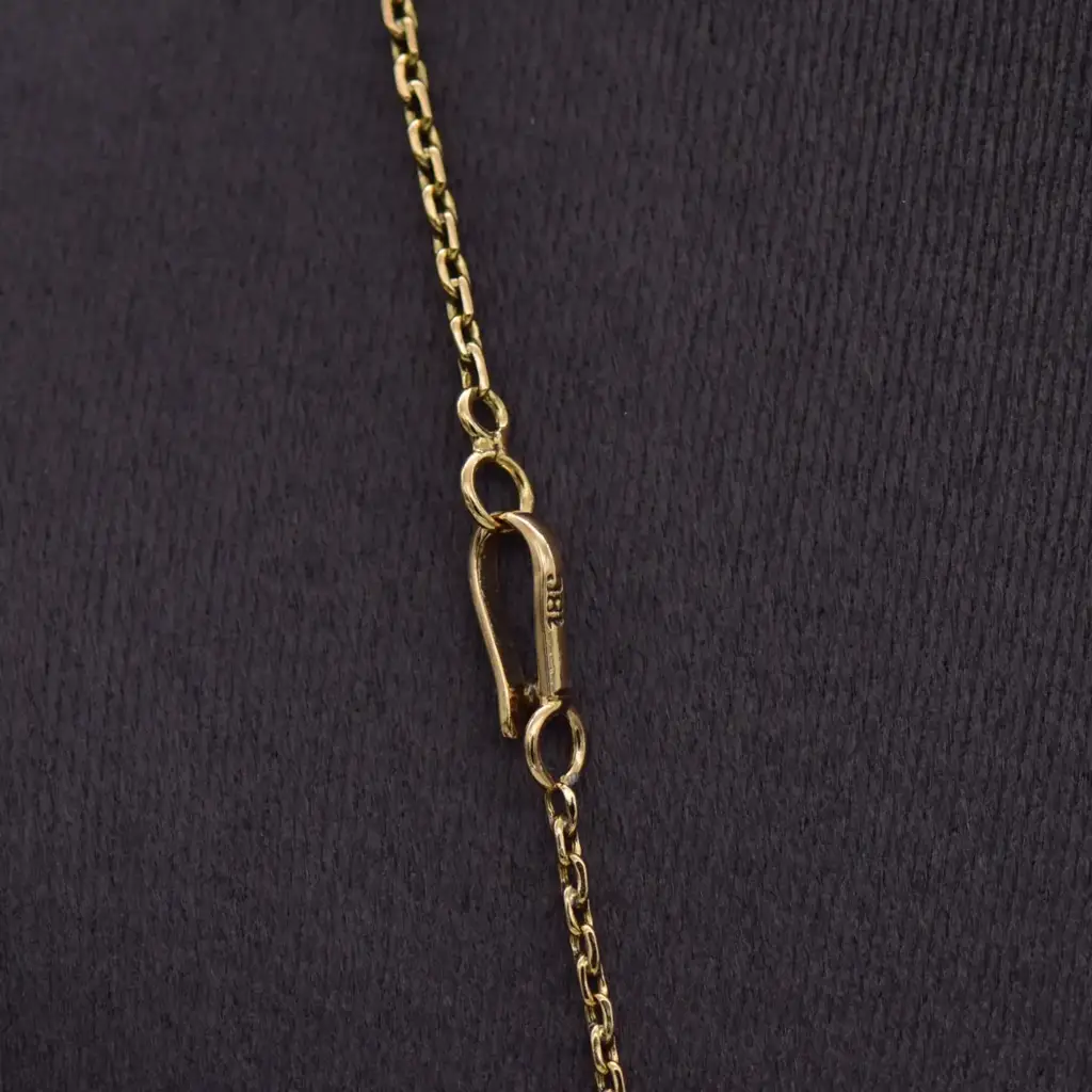 17ct Yellow Gold Chain Anchor-Link