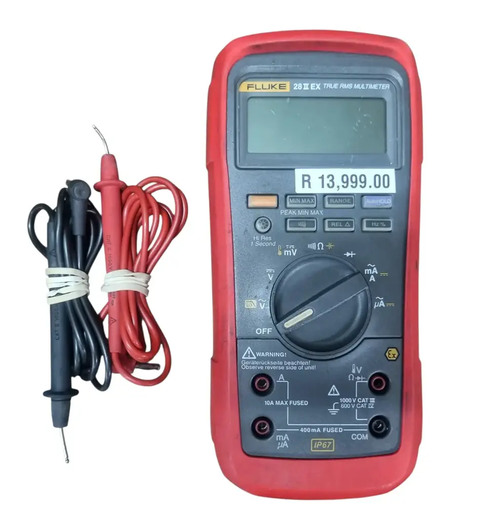 Fluke 28 Ii Ex Intrinsically Safe True Rms Digital Multimeter