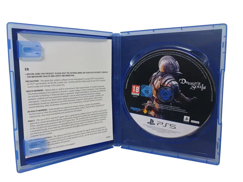 Playstation 5 Demon's Souls Game Disc
