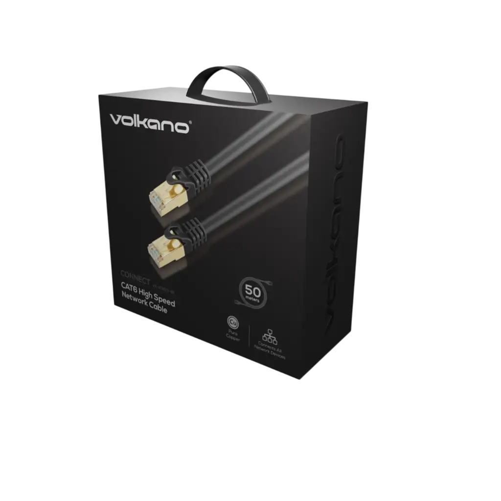 Volkano Cat6 Vk-20223-Bk Network Cable 50M