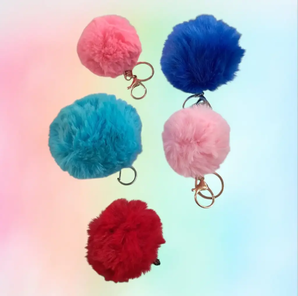 Fluffy Keychains