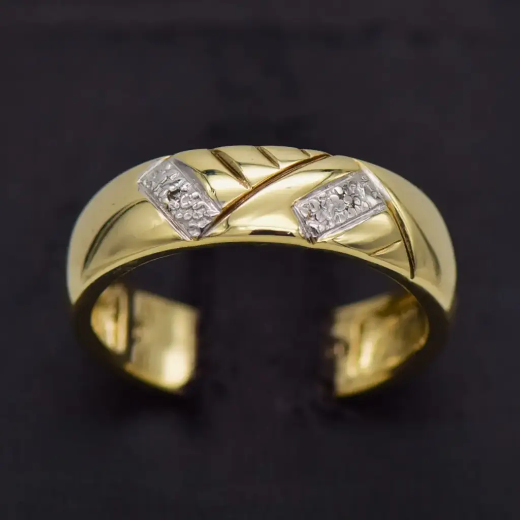 9ct Yellow Gold Men's Ring