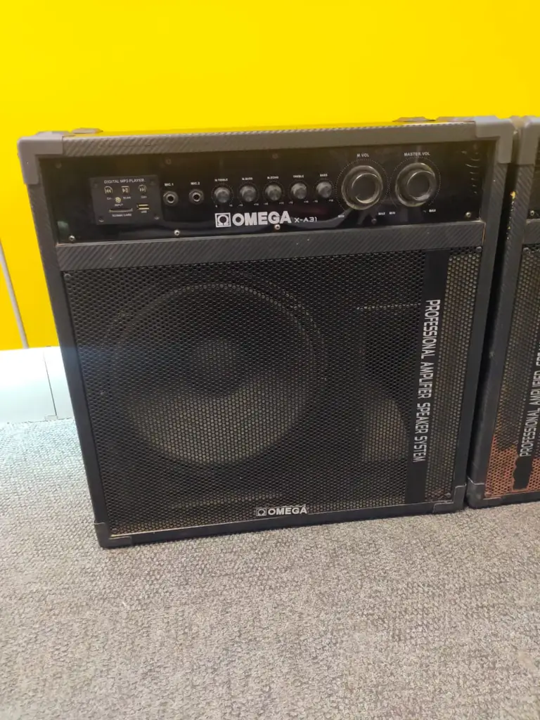 Omega X-A31 Powered Speakers - View 5