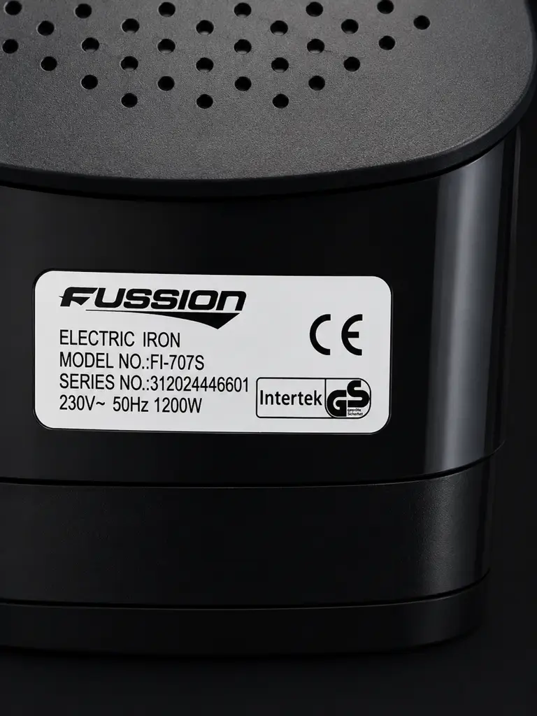 Fusion Electric Iron Fi-707S – 1200W - View 2