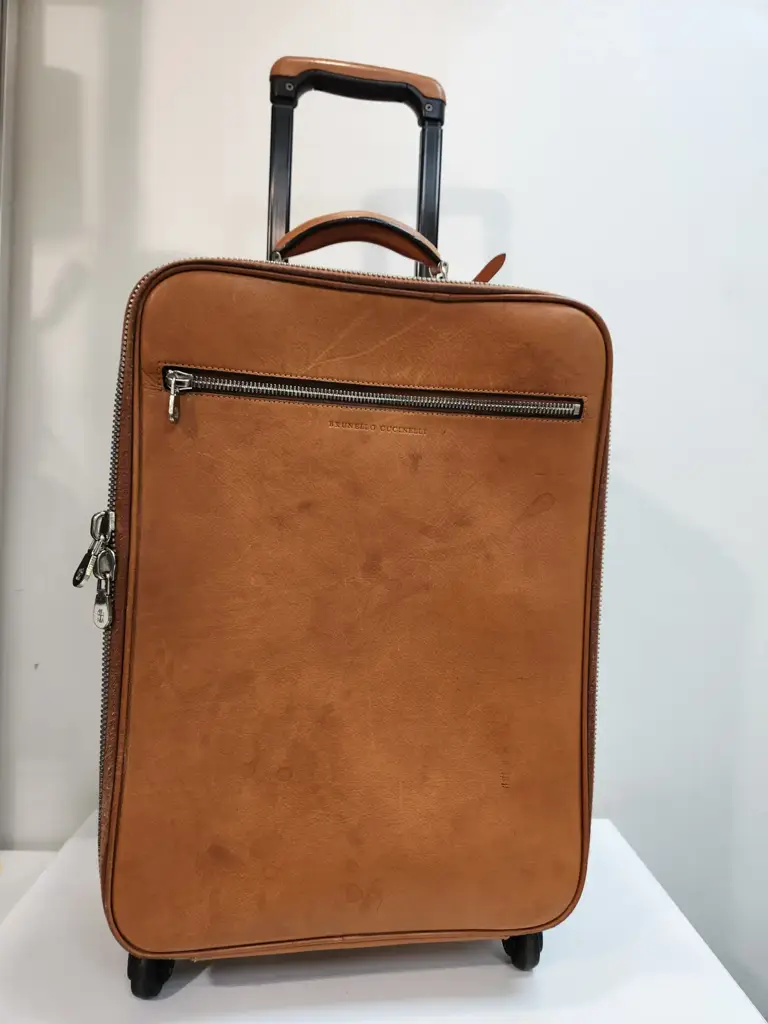 Brunello Cucinelli Trolley Luggage Bag