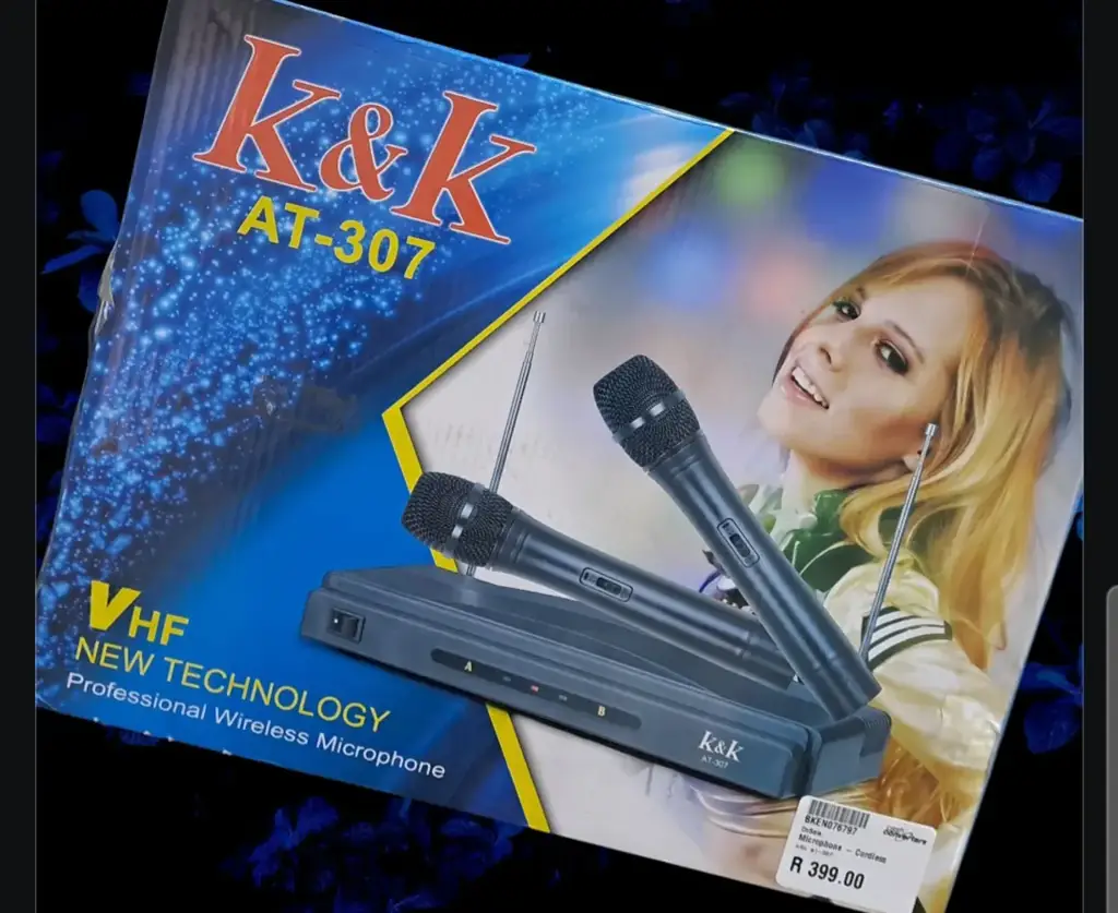 K+K At-307 Vhf Cordless Microphone