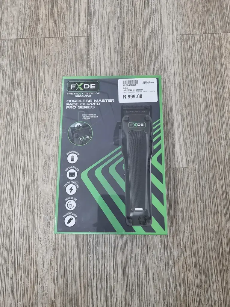 Fxde Cordless Master Fade Clipper Pro Series