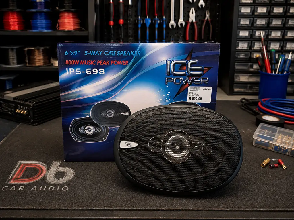 Ice Power Ips-698 6″X9″ 5-Way Car Speakers