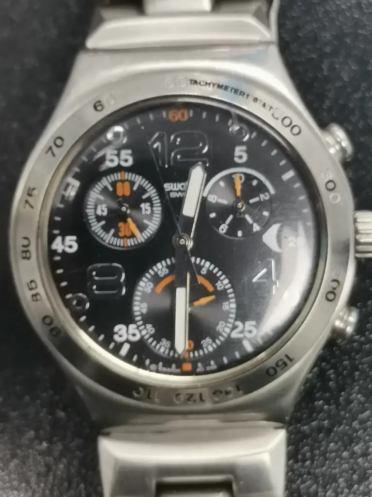 Swatch Irony Tachymeter 1000Mt 500 Watch