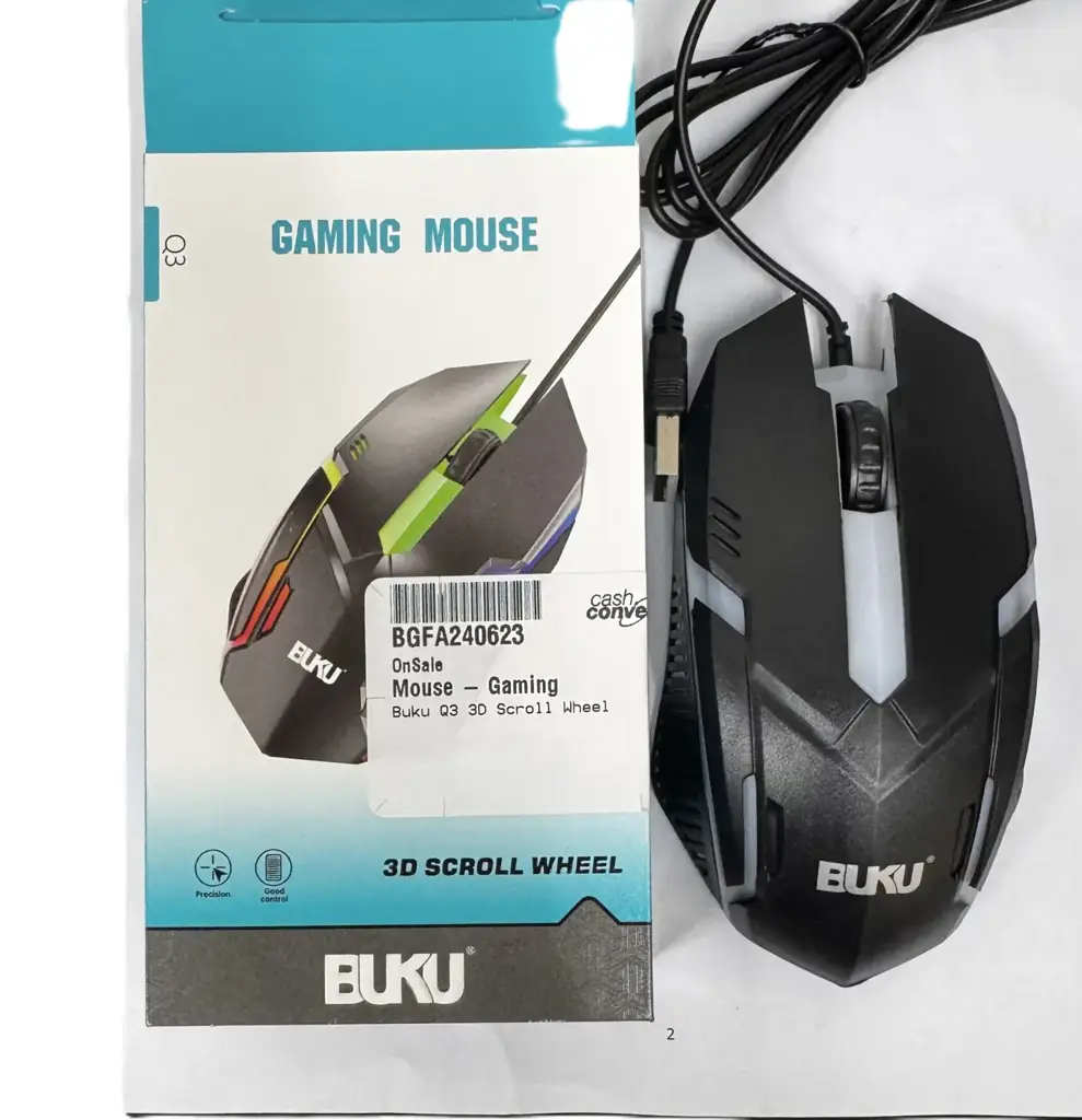 Buku Q3 Wired Gaming Mouse - View 2