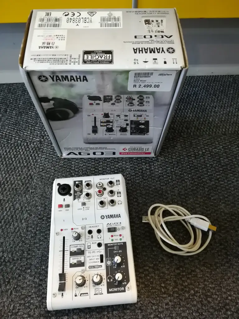 Yamaha Ag03 Mixing Console
