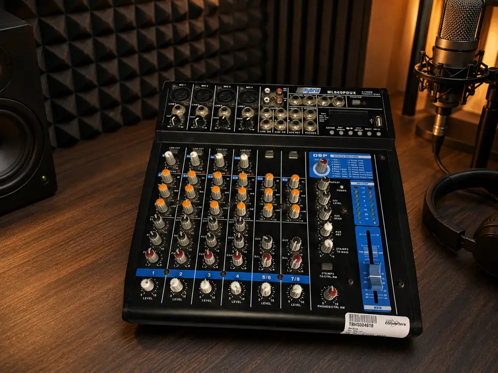 Hybrid Ml860pdux Powered Mixer – Second Hand