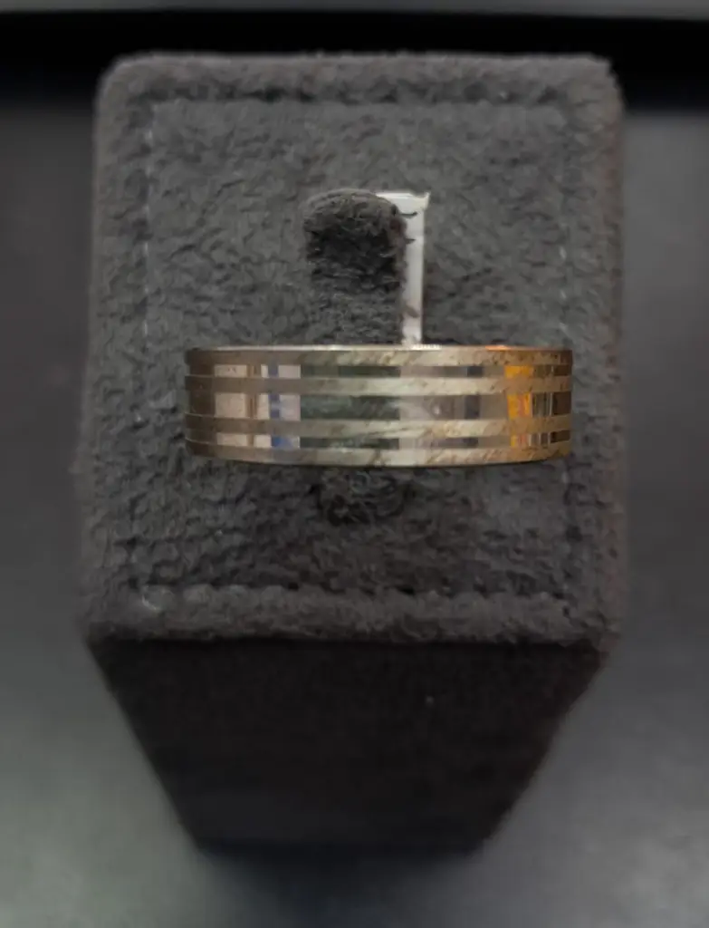 925 silver Band Wedding Ring