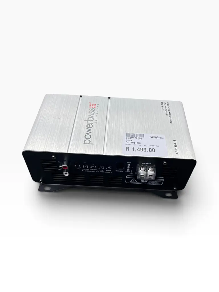 Powerbass Lab1500db Car Amplifier - View 2