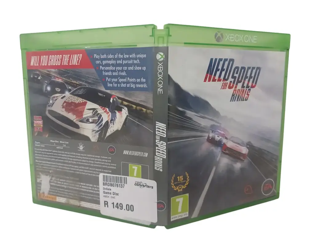 Xbox One Need For Speed Rivals Game Disc - View 2