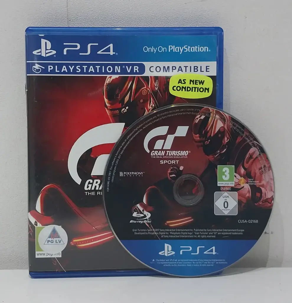 Gran Turismo Sport Ps4 Game