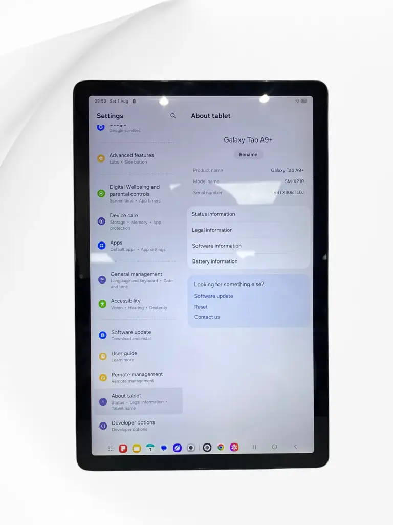 Samsung Galaxy Tablet - View 3