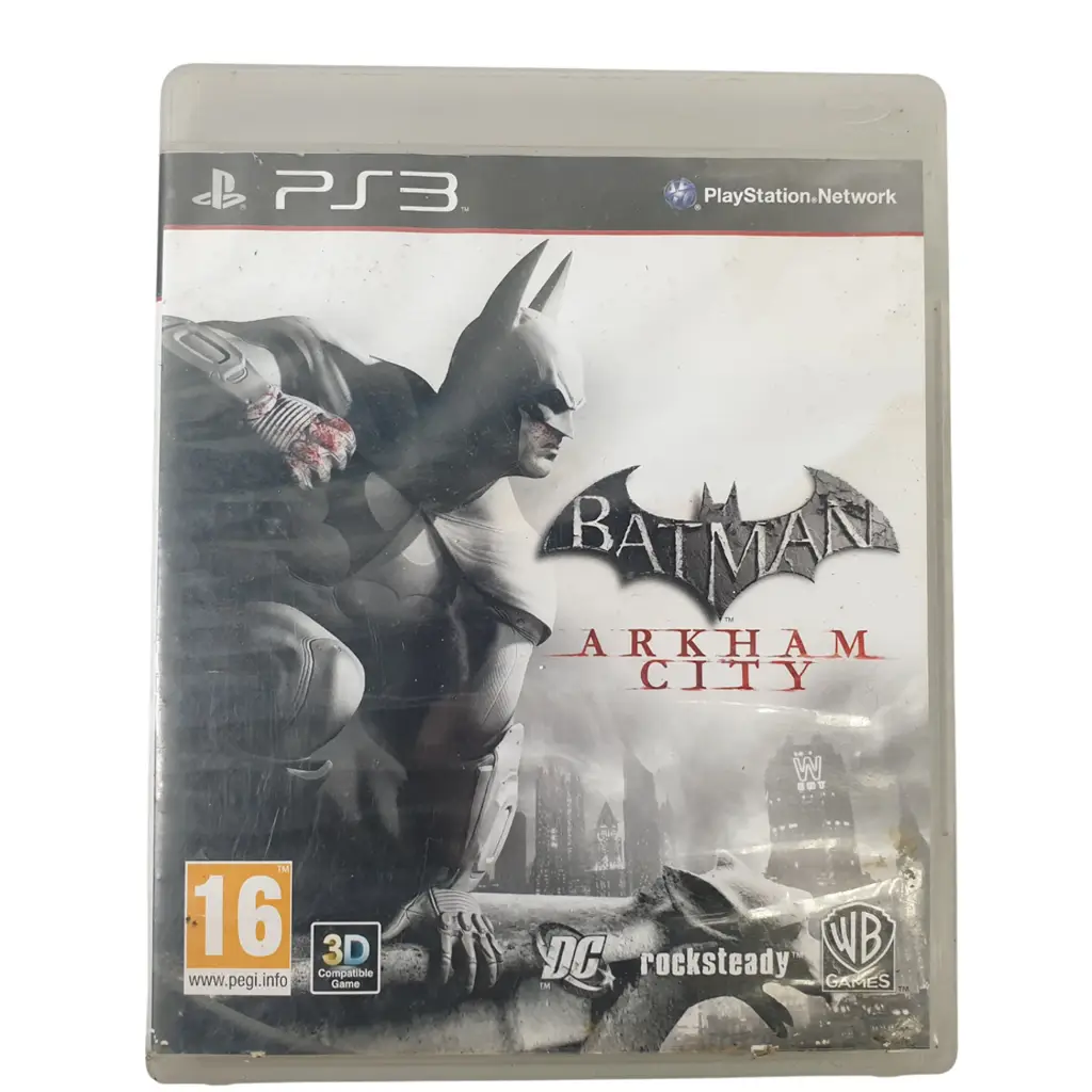Ps3 Batman Arkham City Game Disc