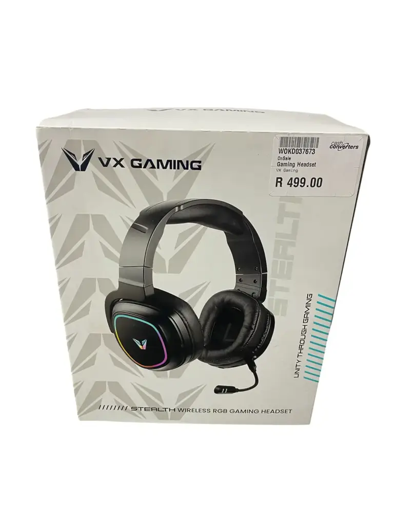 Vx Gaming Stealth Wireless Rgb Headset