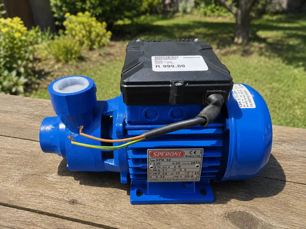 Speroni Kpm 50 Peripheral Water Pump – 0.5Hp – Second Hand