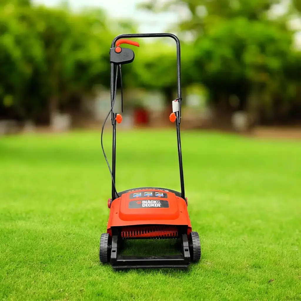 Black Decker 600W Lawn Raker