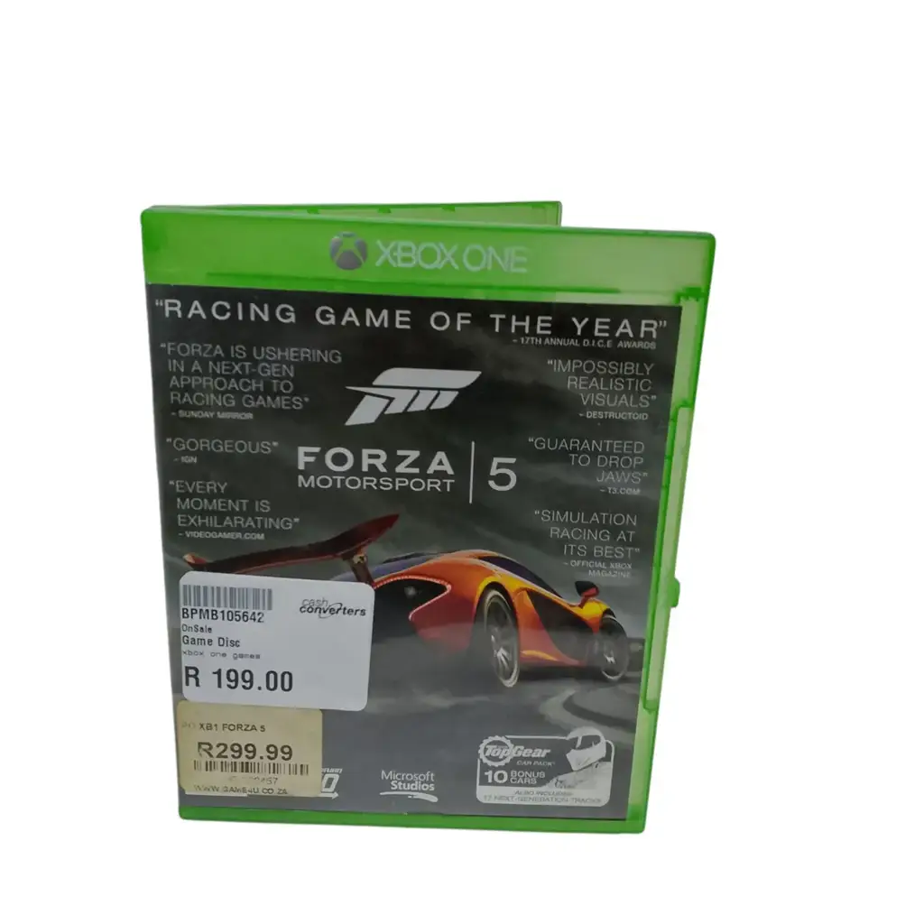 Xbox One Forza Motorsport 5