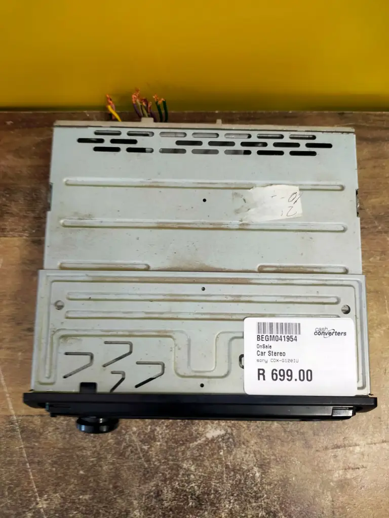 Sony Cdx-G120iu Car Radio - View 4