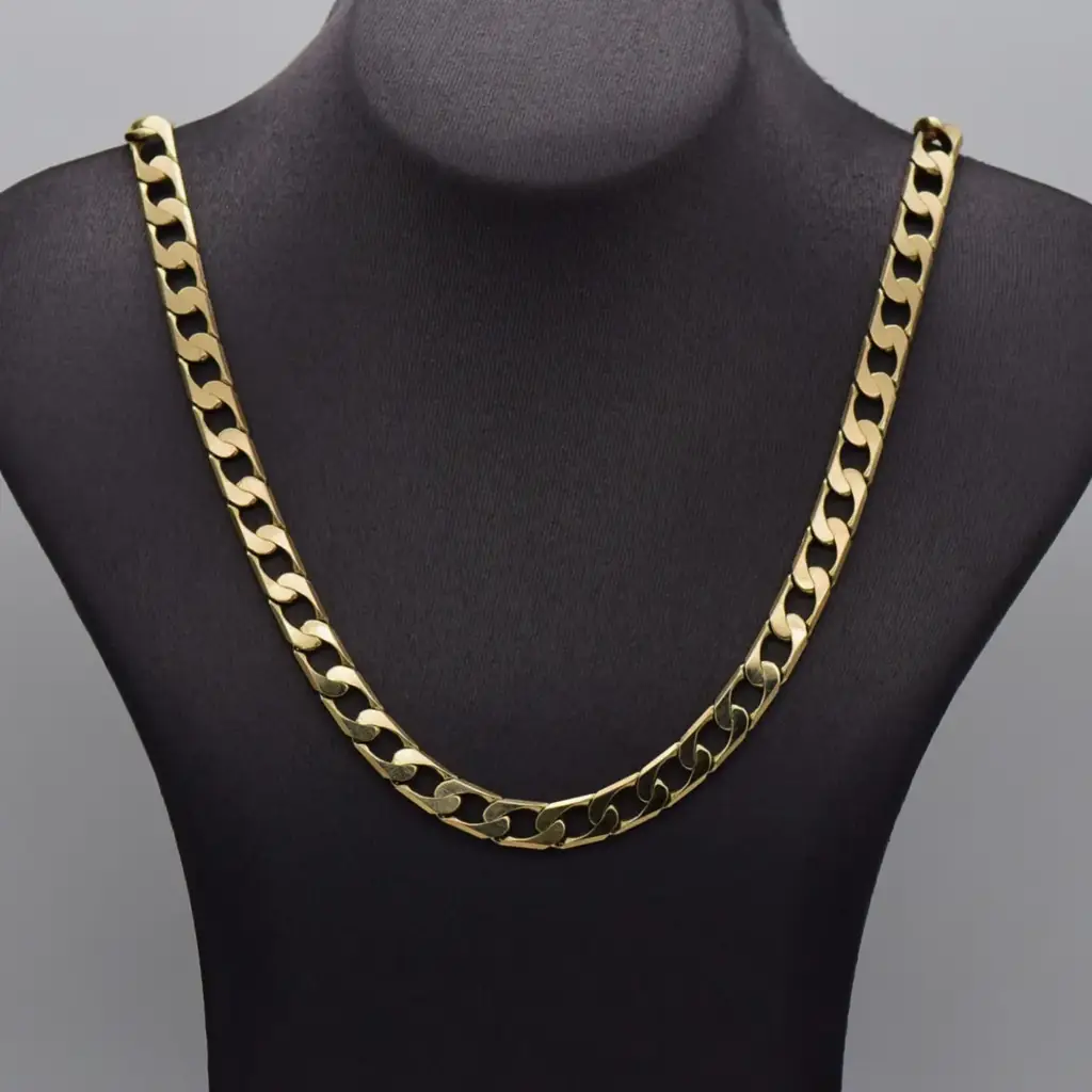 9ct Yellow Gold Chain Curb-Link