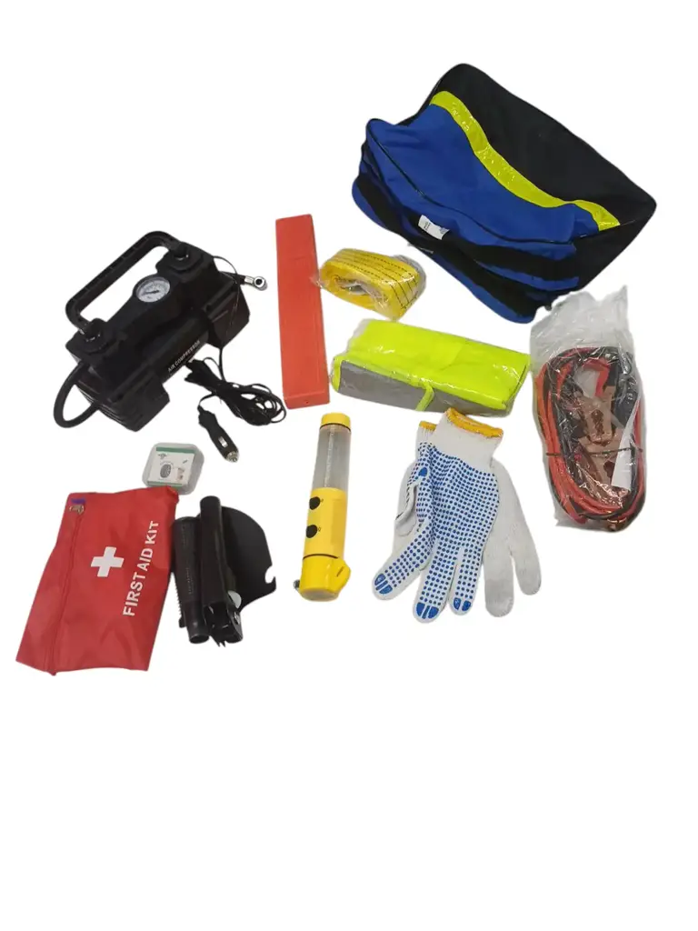 90 Piece Car Emergency Roadside Kit Tool Set