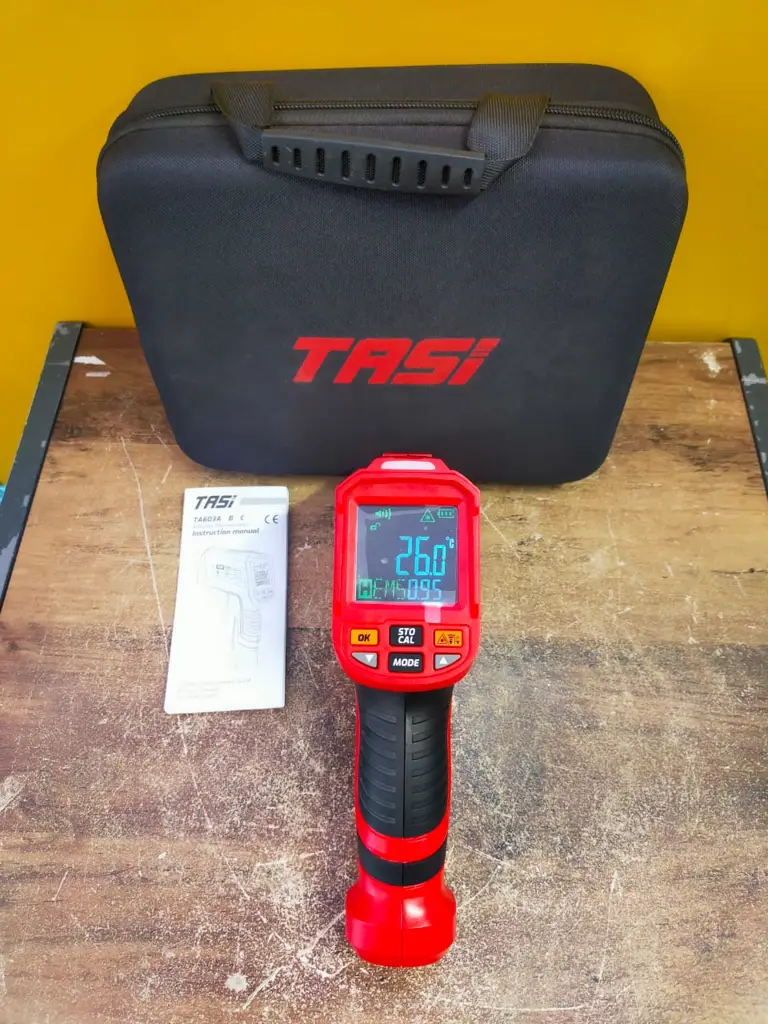 Tasi Ta603c -32-1680 Degrees Celsius Color Screen Infrared Thermometer Industrial - View 2