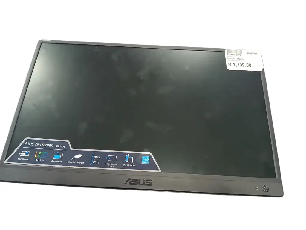 Computer Monitor-Asus Zen Screen - View 3