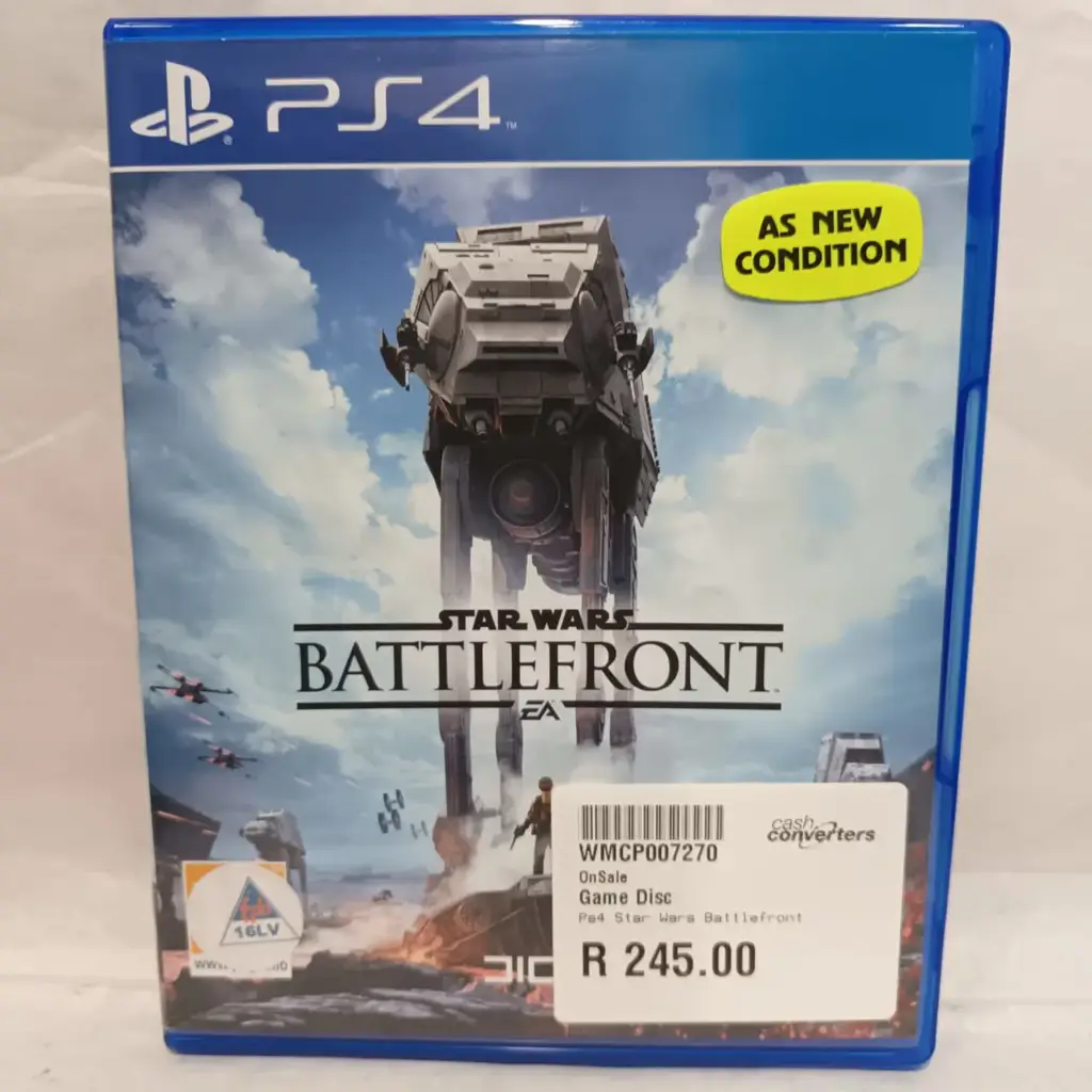 Ps4 Star Wars Battlefront Game Disc