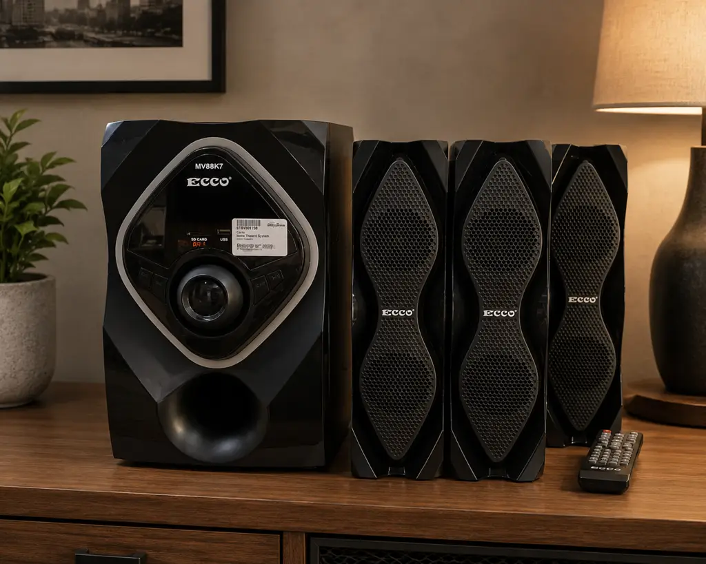 Ecco Mv88k7 5.1 Multimedia Speaker System