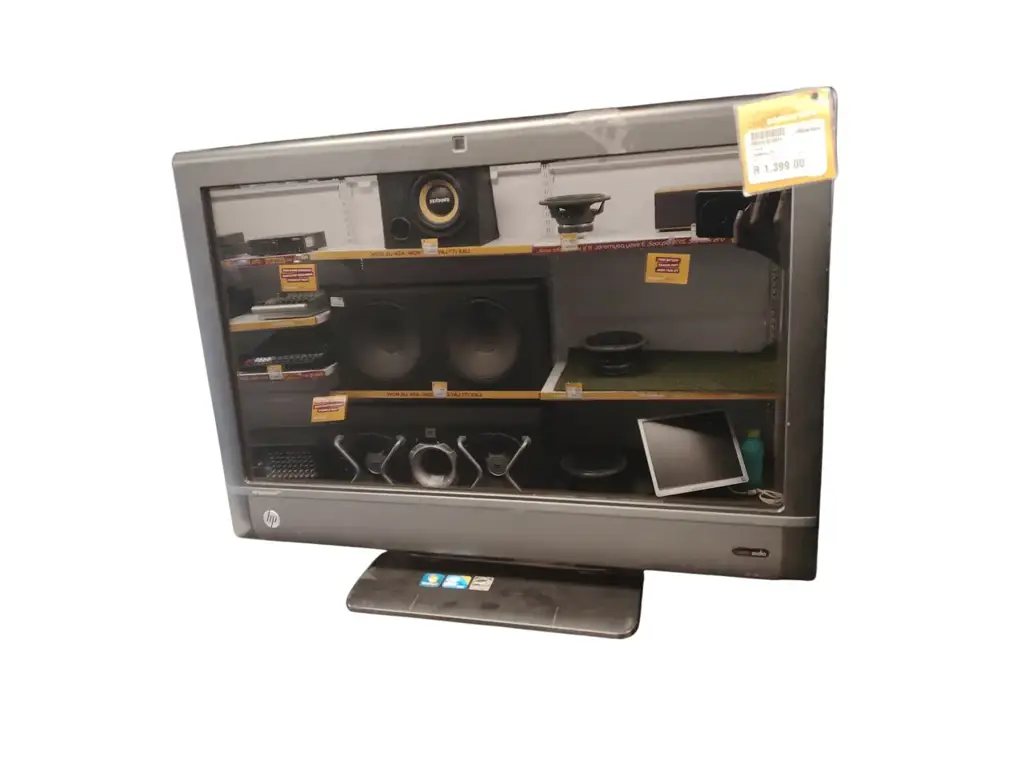 The Hp Touchsmart 610-1000Za All-In-One Desktop Computer