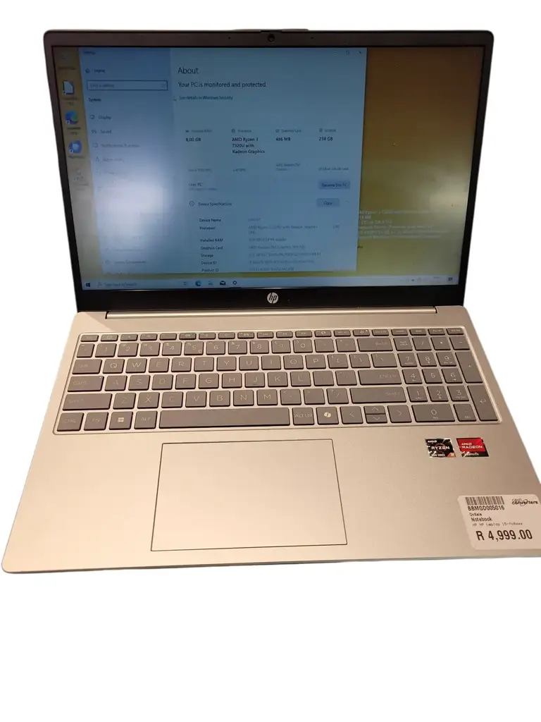 Hp Laptop 15-Fc0xxx Notebook - View 2