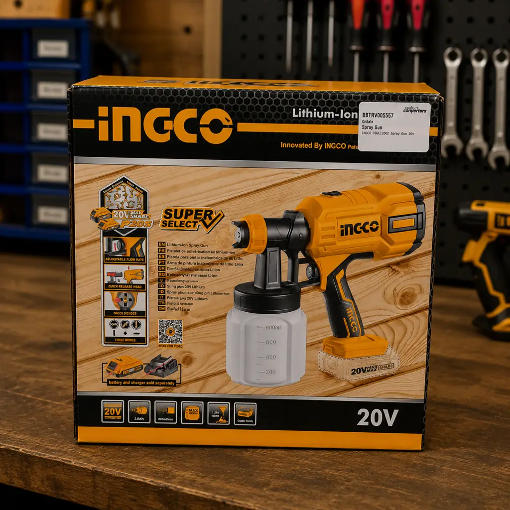 Ingco 20V Cordless Spray Gun