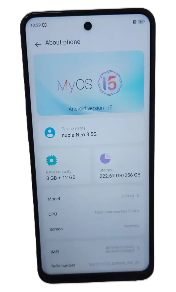 Nubia Z2464n Gaming Phone - View 3